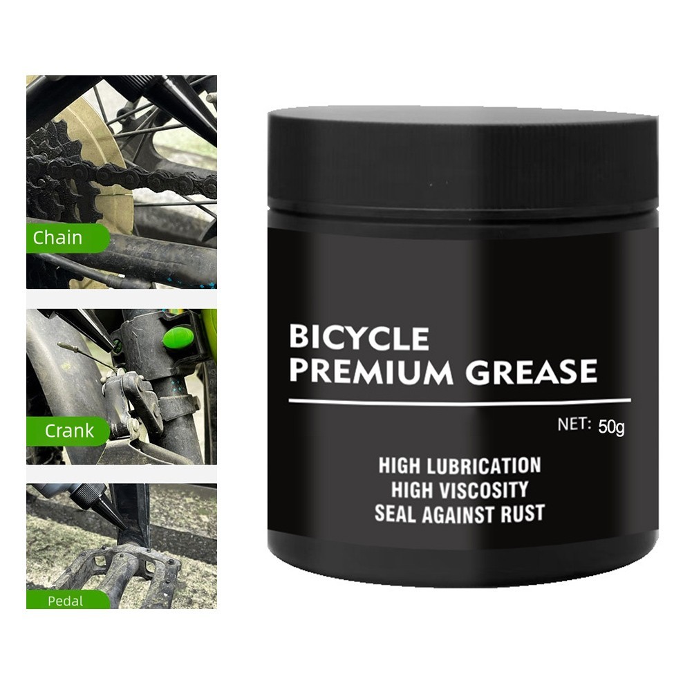 Bike Hub Bearing Grease Lubricant Green Oil Waterproof Rust Resistant 50g