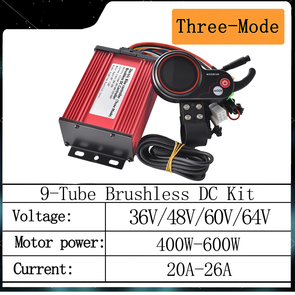 36V 48V Sine Wave Controller 25A 350W 600W with LCD for Electric Bicycle Scooter