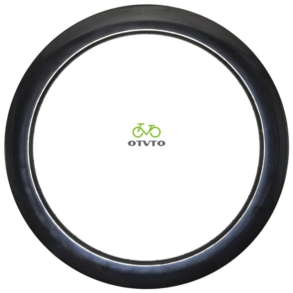 1 Pcs 700C Carbon Bike Rim 60mm Depth 25mm Wide Tubeless Clincher Tubular