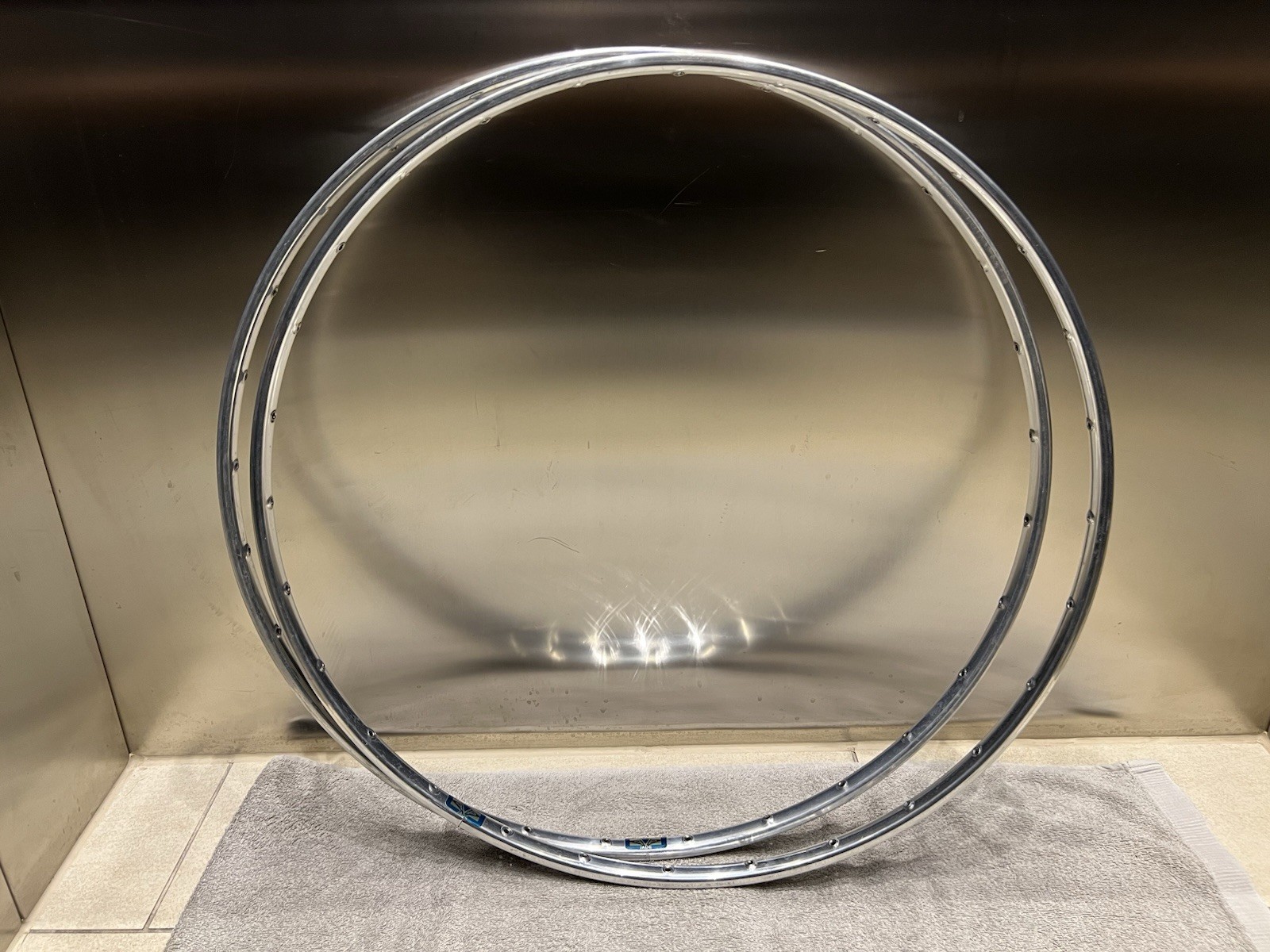 28 Hole NOS Rims Set AVA Jade Tubular Rim Set in 28″ Vintage Road Bike Bike New