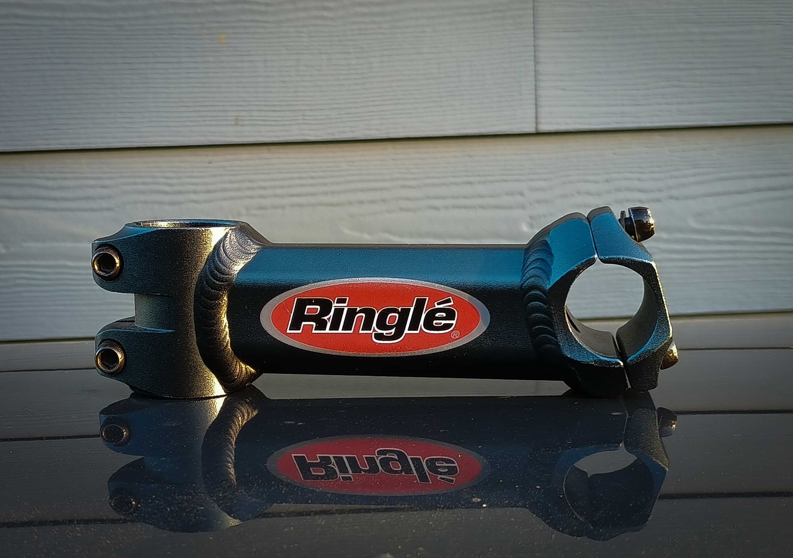 RINGLE EVOLUTION SERIES Vintage Stem 125mm 1-1/8″ 25.4 Grey Retro MTB Yeti Klein