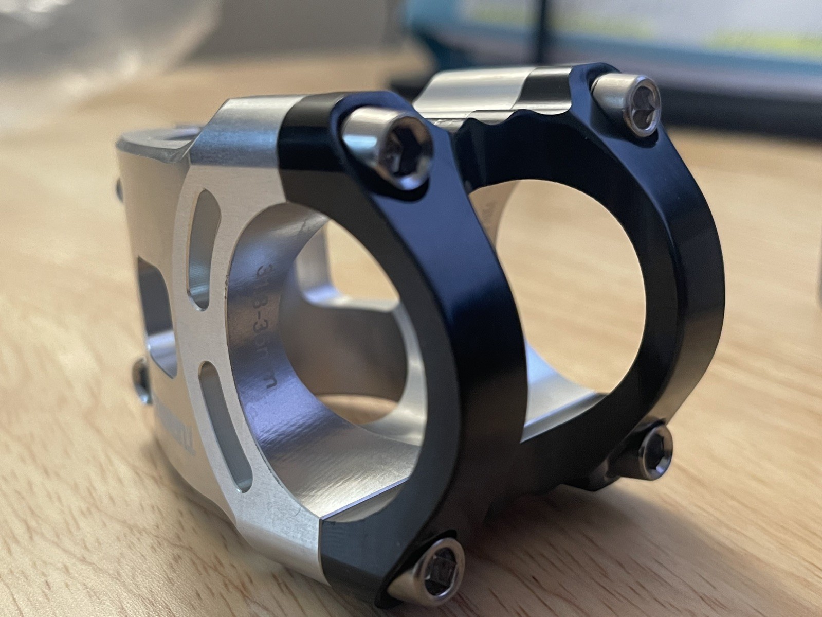 Turnbull Components CNC’d From Billet MTB Stem 31.8 mm 35 mm 0° BlackSilver 2025