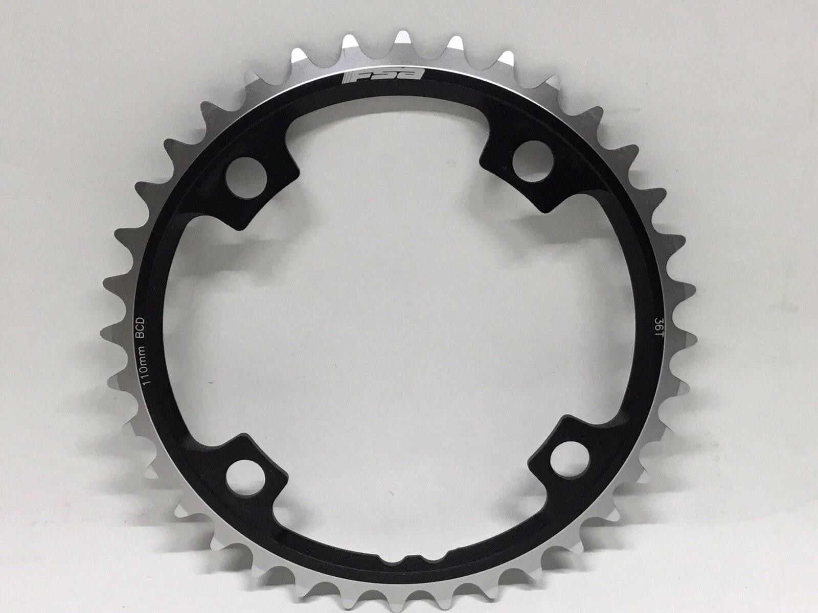 FSA Super Road 36T Inner Chainring 110BCD ABS 11‑Speed WB288 Black New