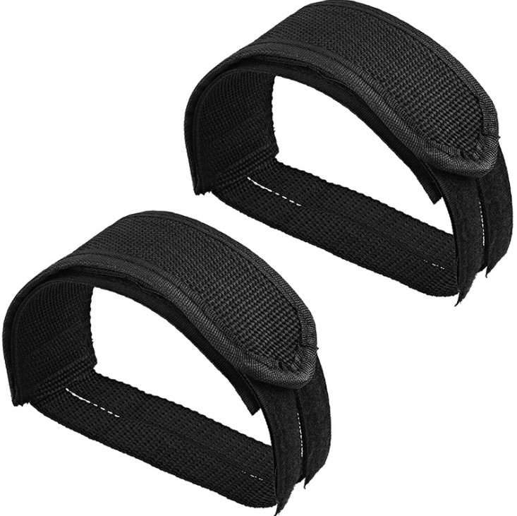 2pcs Bicycle Pedal Strap Adjustable Anti-slip Cycling Stirrups Bike Foot Holder