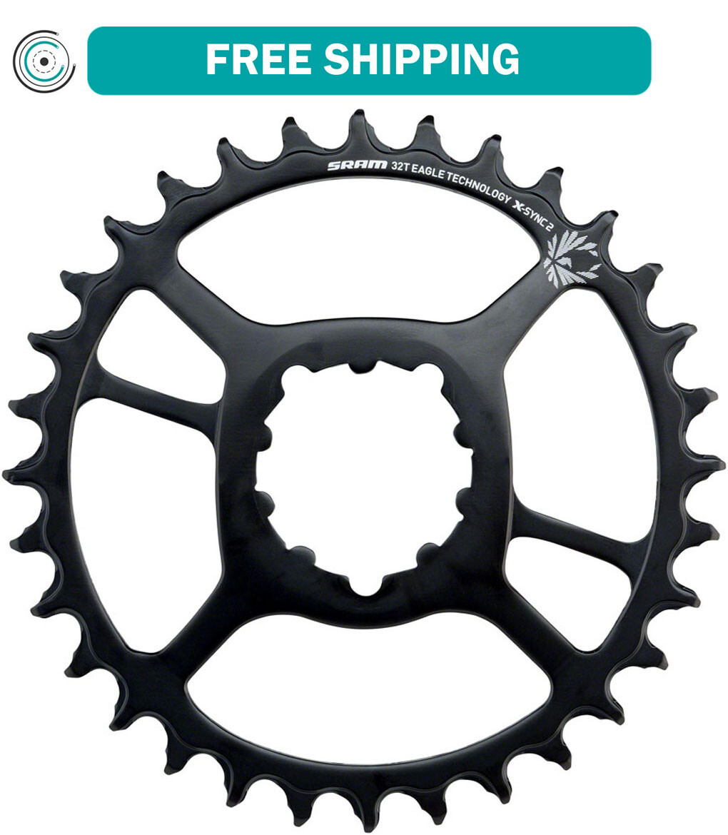 SRAM X-Sync 2 Eagle Chainring 30t SRAM Direct Mount 10/11/12-Speed Steel