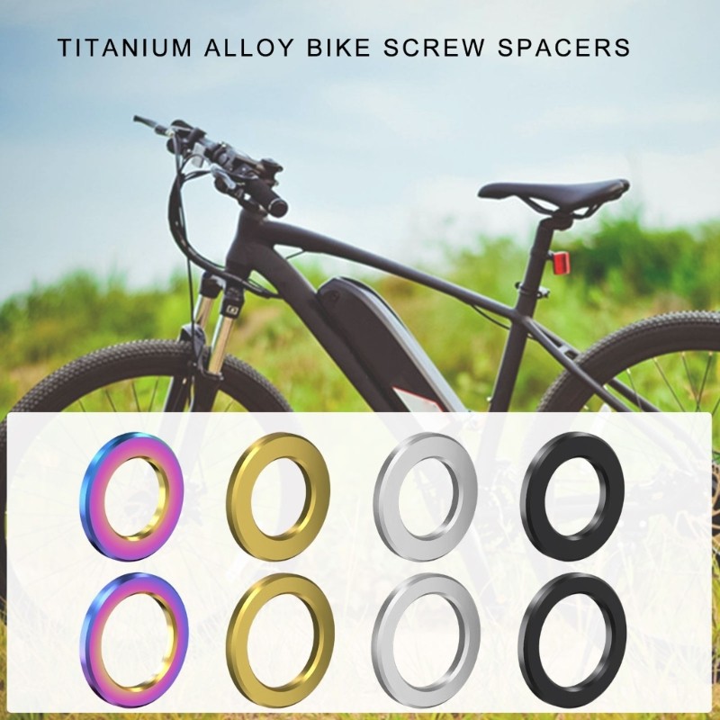 Bicycles Spacers Washer Fastener Alloy Washer Bolts Washers Screw Bolts Washers