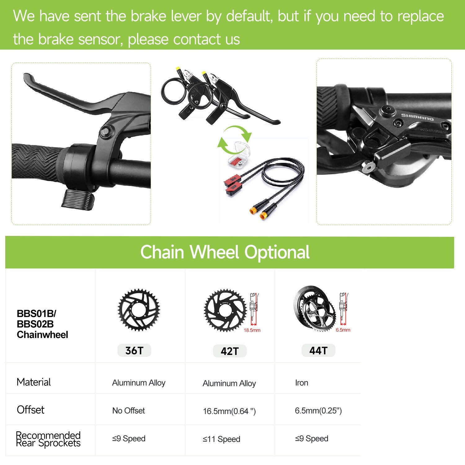 48V750W BAFANG Mid Drive Motor Kit BBS02B 68-73mm Electric Bike Conversion Kit