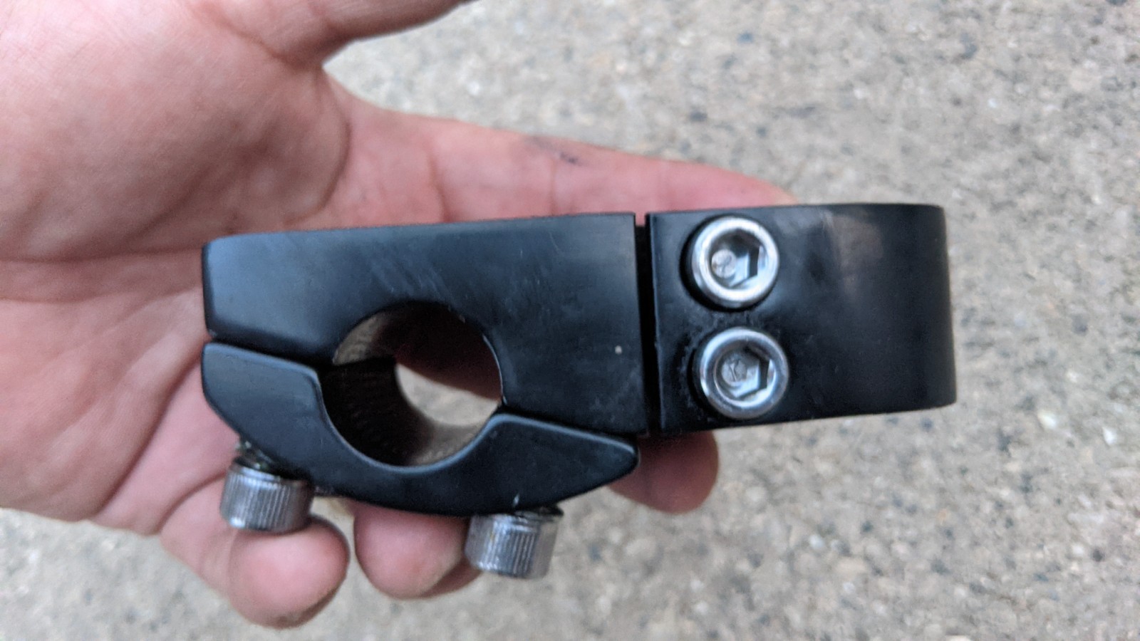 Retro Team Edition Oversized Haro Fusion Bmx stem Threadless 1 18in Black