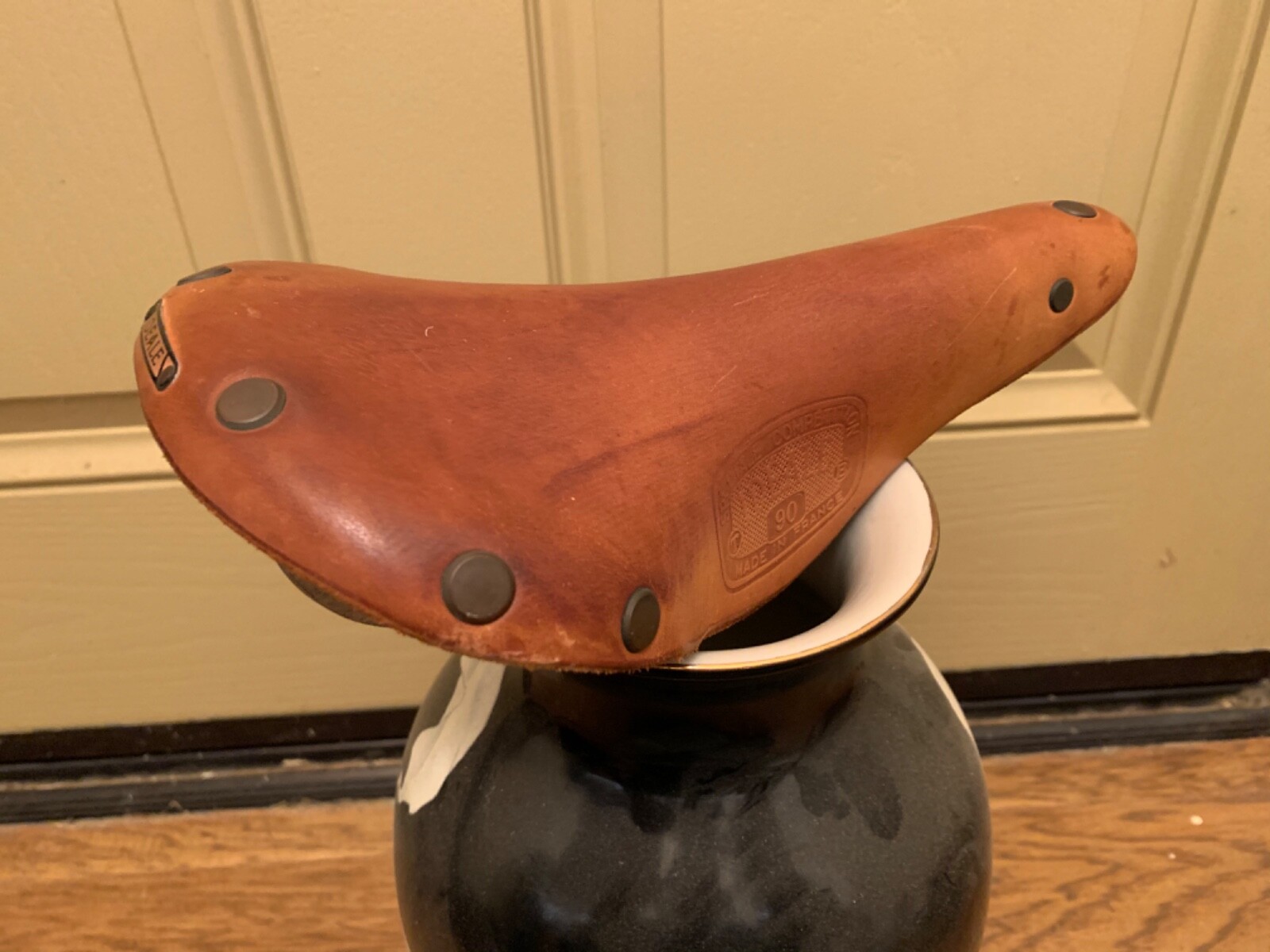 Ideale 90 / Aluminum Daniel Rebour Autographed Saddle speciale competition RARE