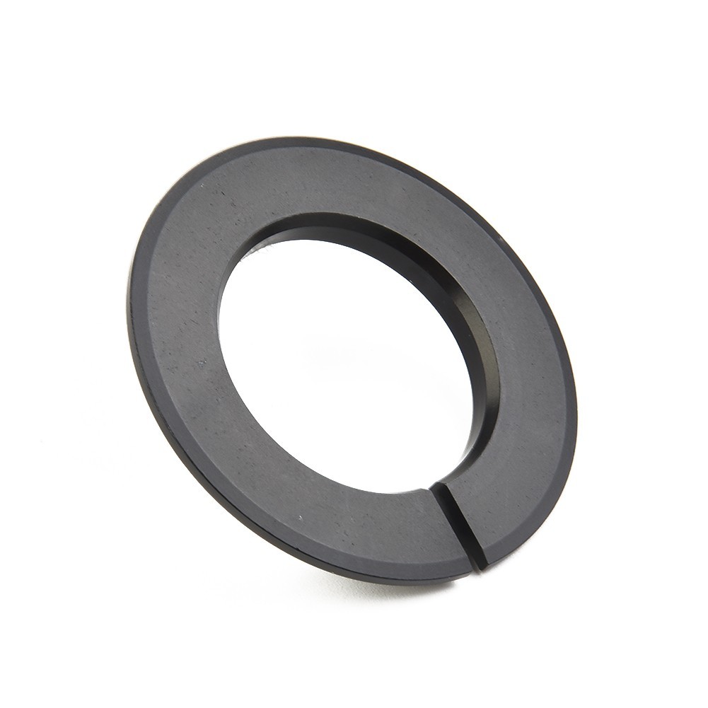 UK 1-1/8 To 1-1/2 Tapered Steer Tube Conversion Ring Fork Adapter Black