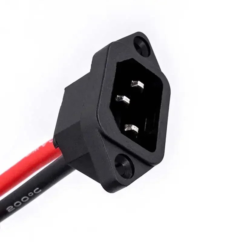 XT60/XT90 to C14 3-pin 10AWG Male Female Power Socket E-bike Charging Cable