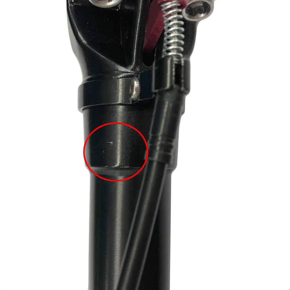 Sale~ TMARS 471L Mechanical Drop Seatpost w/ Remote, 31.6x440mm , 3-stage ,Black