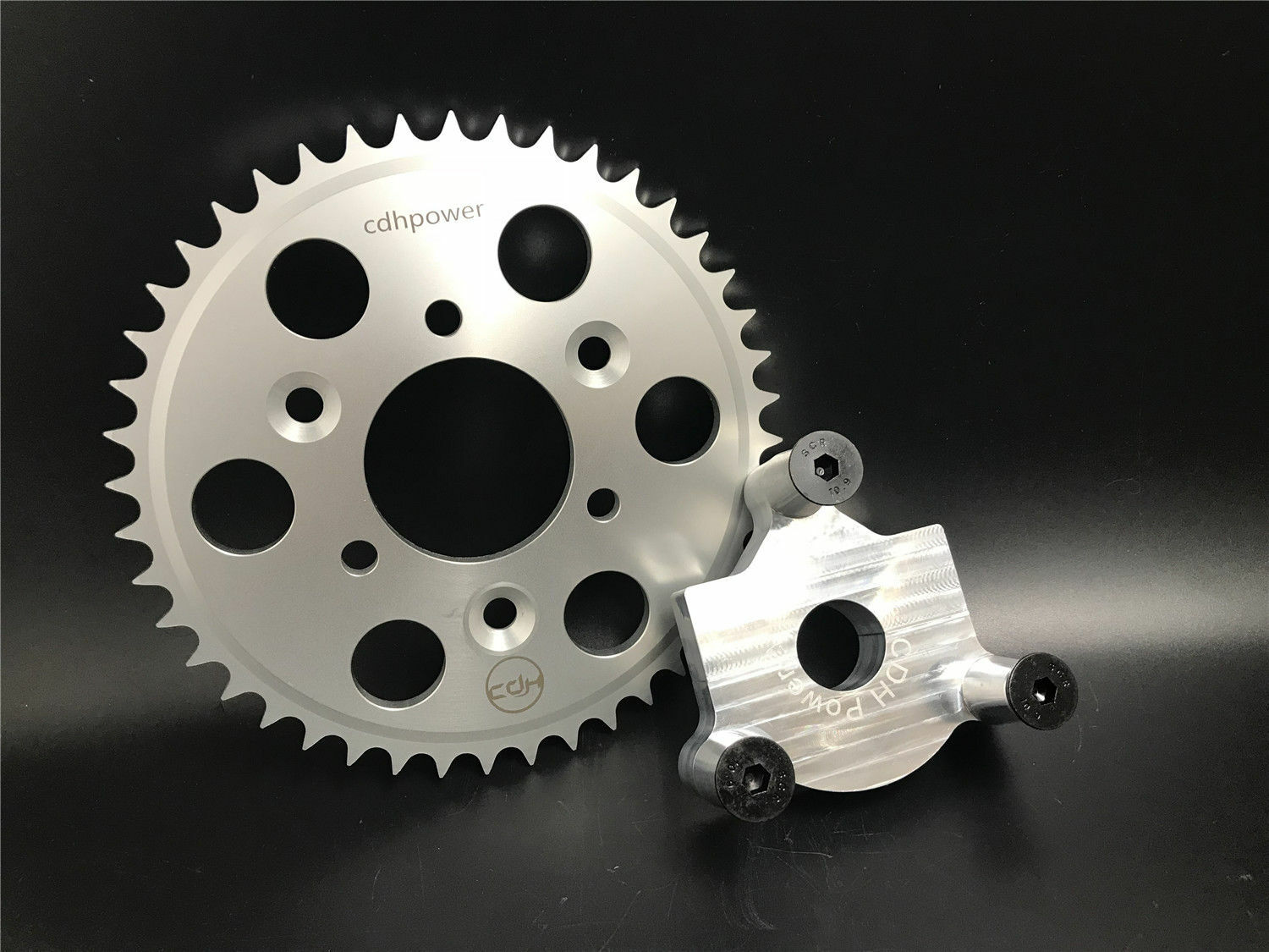 CDHPOWER Rear Hub Adapter 1″ and 44 Teeth CNC Sprocket-Gas Motorized Bicycle