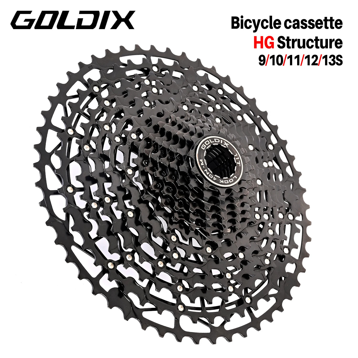 Ultralight Bicycle Cassette Freewheel Carbon Steel Material 9/10/11/12/13 Speed