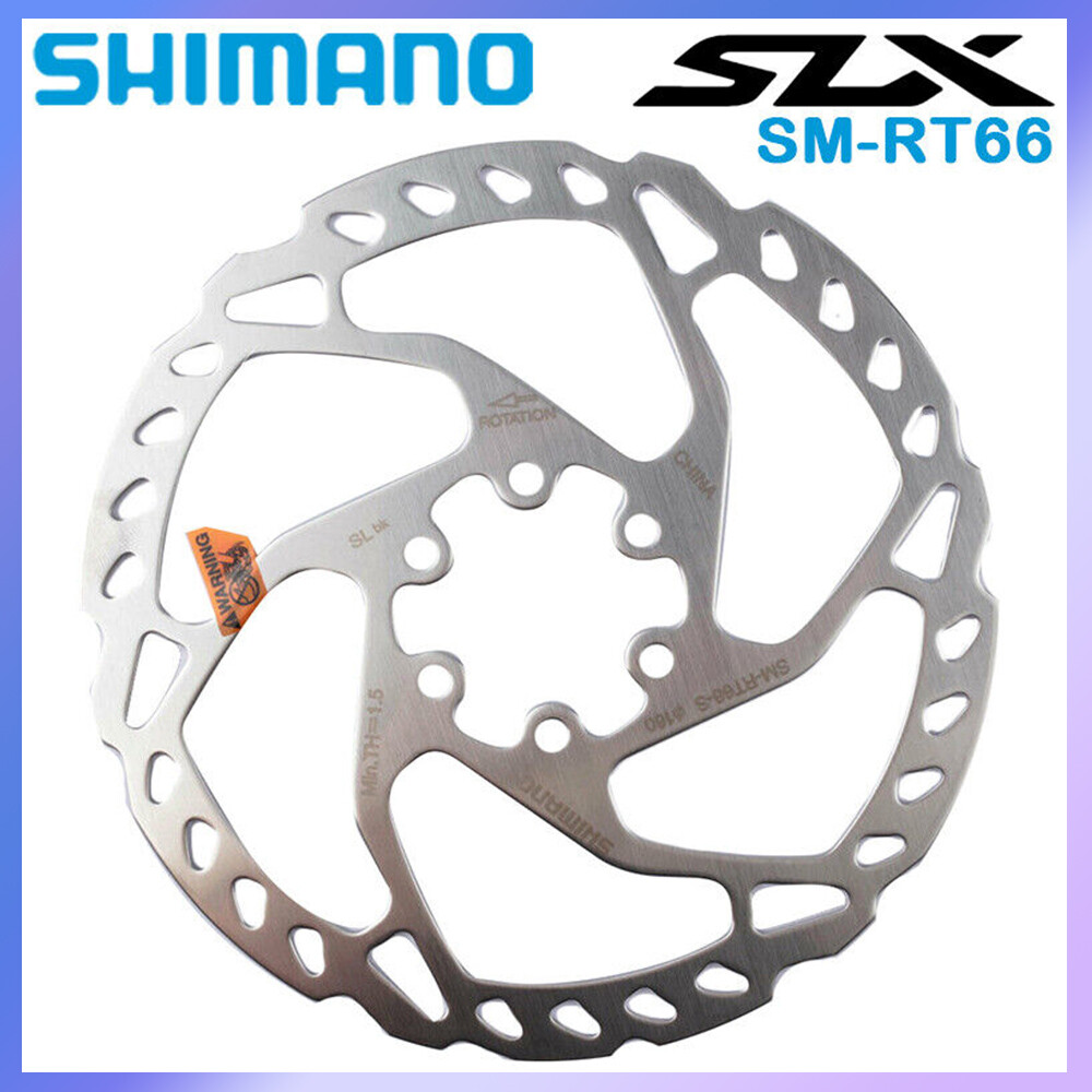 New Shimano Deore SLX SM-RT66 Disc Brake 6-Bolt Rotor 160mm 180mm 203mm MTB
