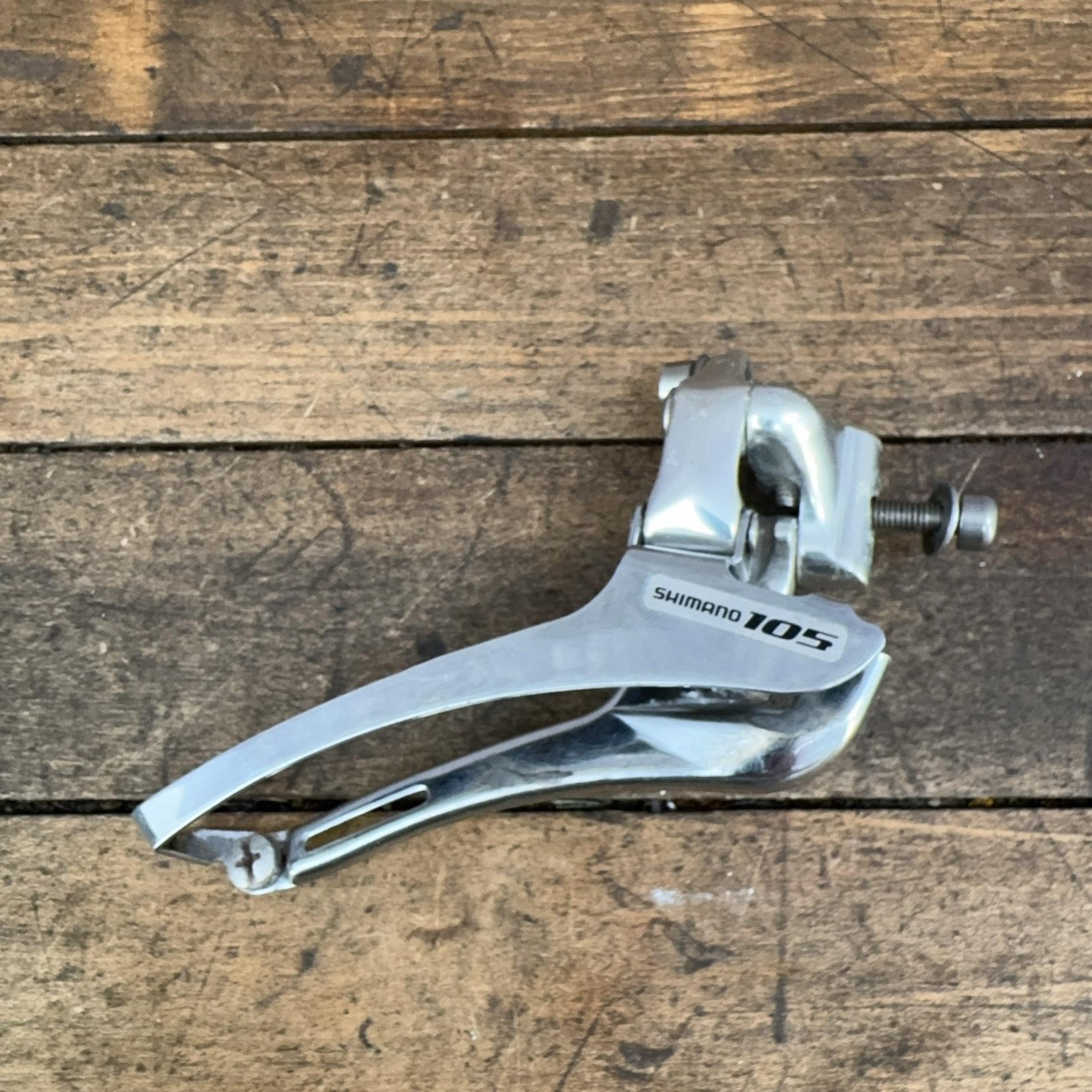 Vintage Shimano 105 Front Derailleur Braze-On Road Bike Bottom Pull 90s