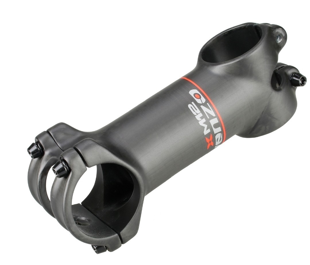 VENZO Bike Bicycle Carbon Stem 6 Degree x 31.8mm