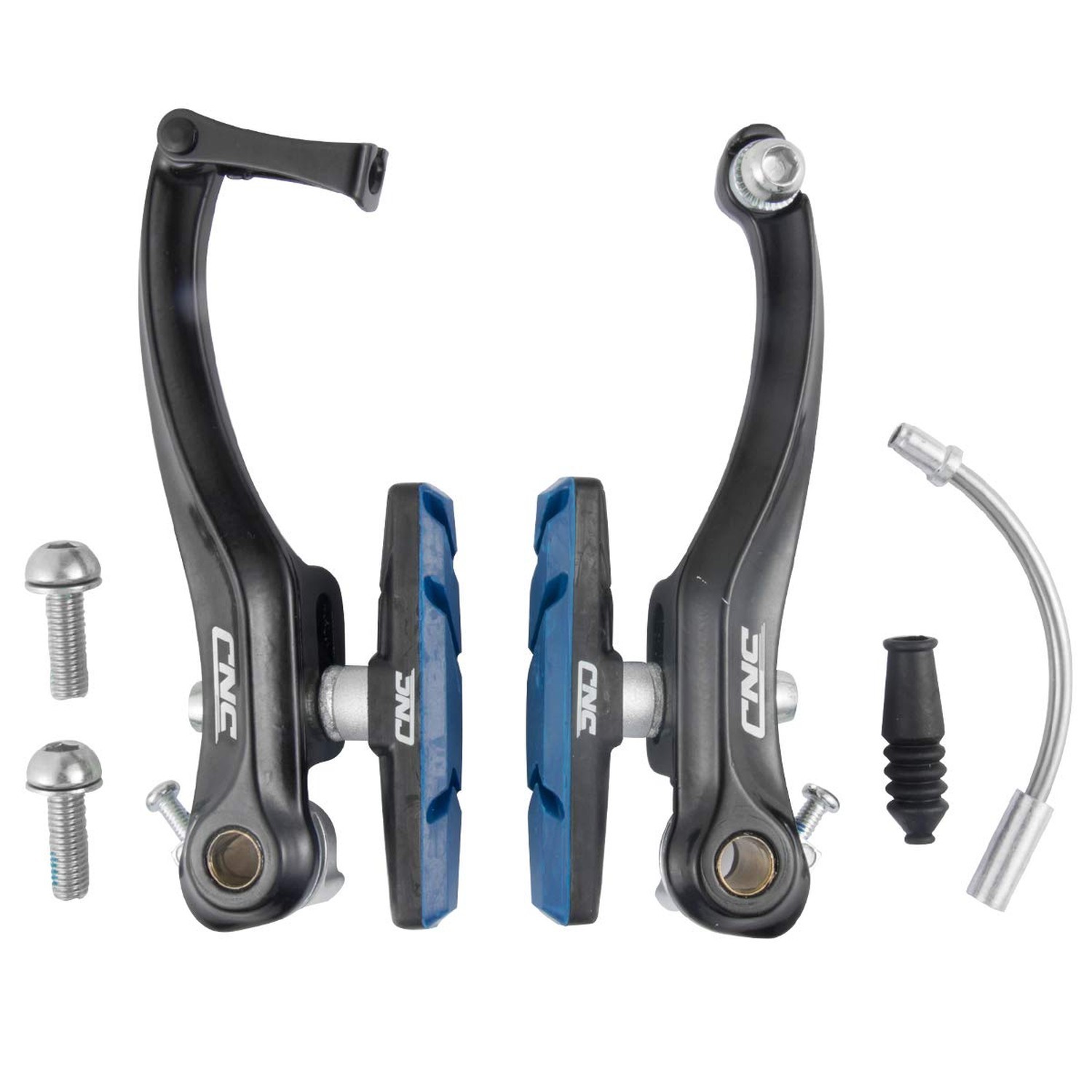 Chooee Mountain Bike Linear V-Brake Set Front and Rear 1 pair/ Black Blue