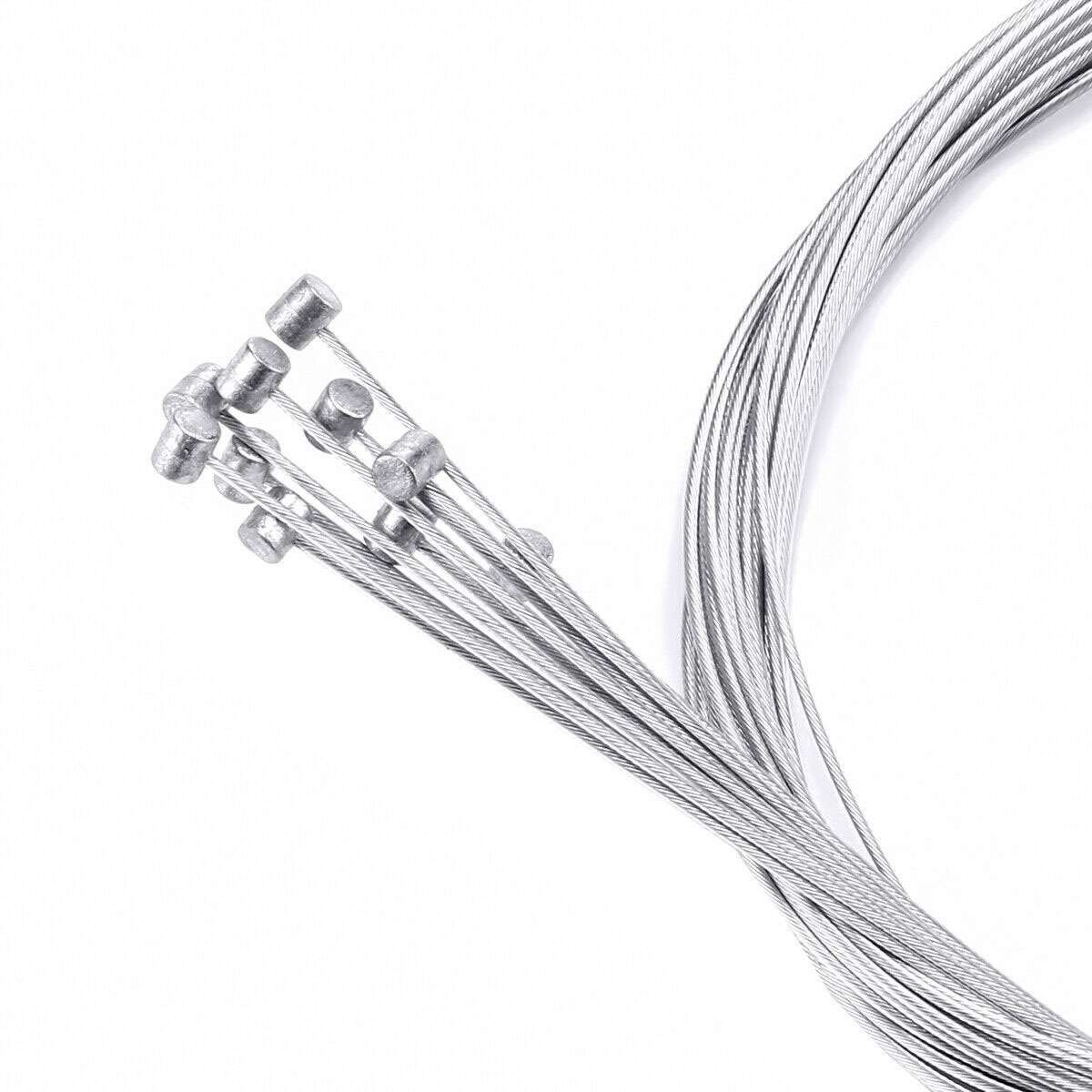 10/20pcs Bicycle Shift/Brake Derailleur Gear Stainless Steel Inner Cable Wire