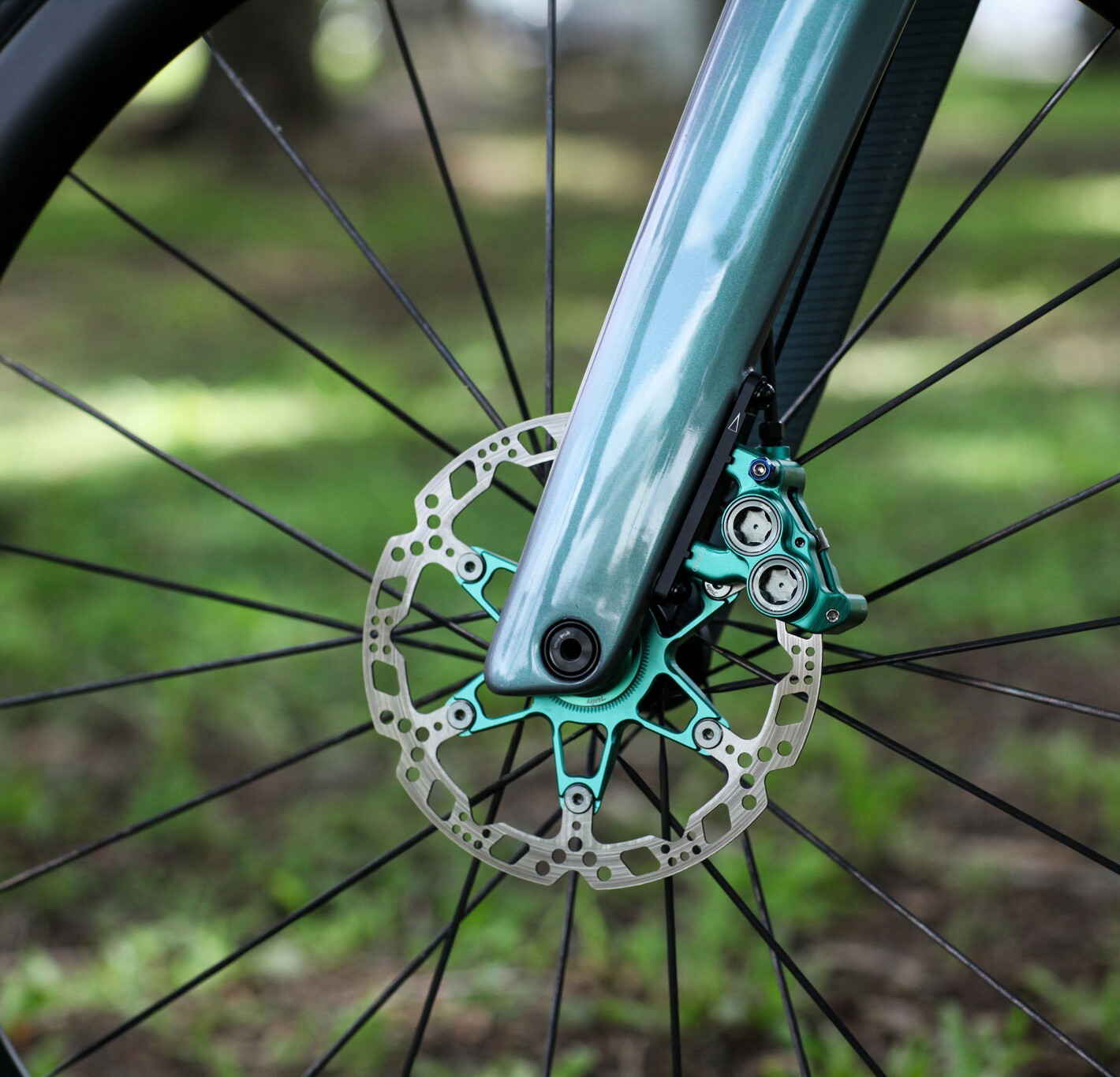 Juin Tech RT01 Center-Lock Floating Disc Brake Rotor 140mm 160mm Road MTB Gravel