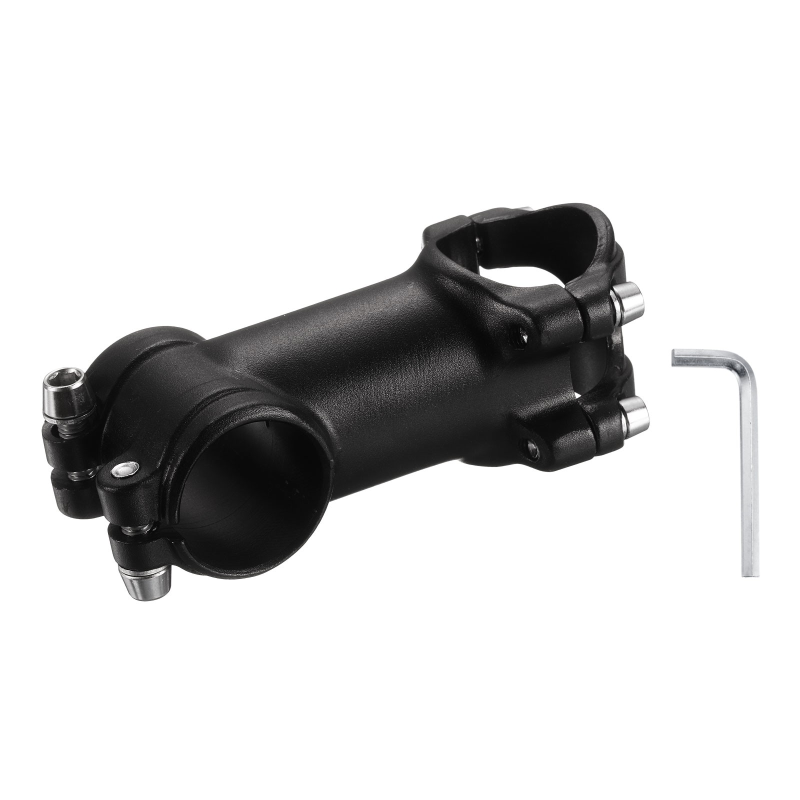 31.8mm Bike Stem 7 Degree 70mm Bicycle Handlebar Stem for MTB, Black