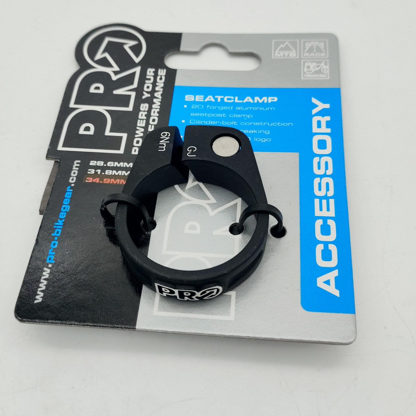 Shimano PRO Alloy Seat Post SeatPost Clamp, Black, 34.9/31.8mm