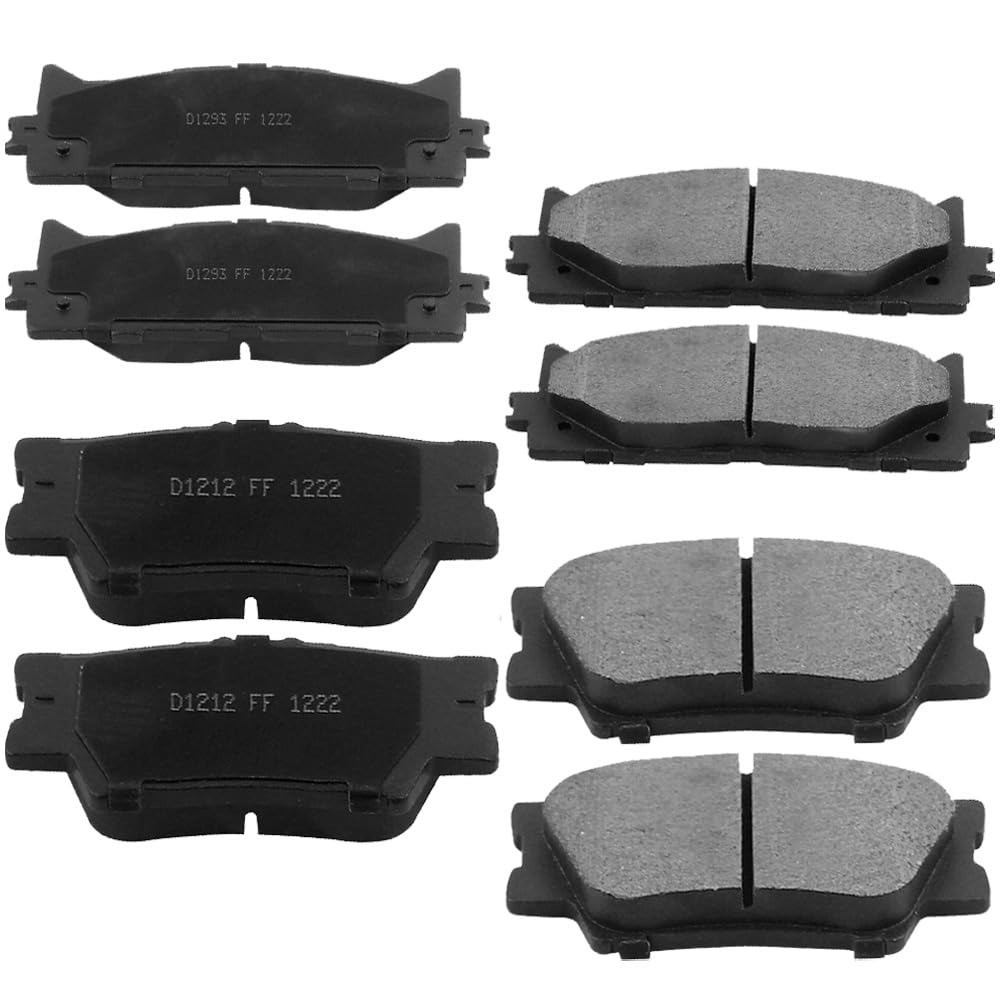 RotoForce Ceramic Brake Pads for 2010 2011 Ford F-150 – Front & Rear