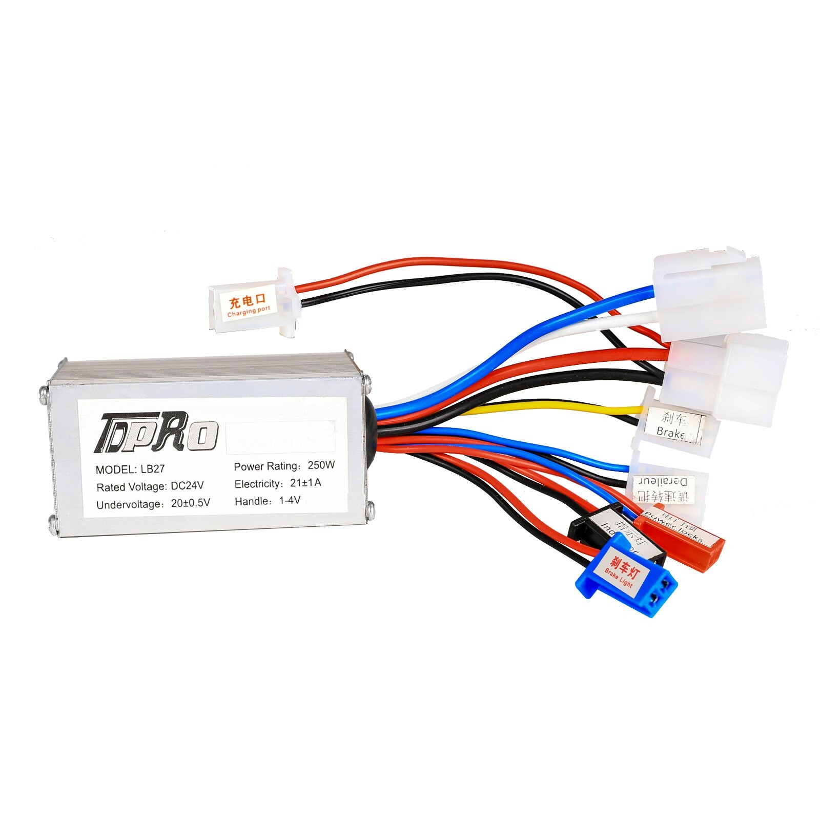 250W DC 24V Speed Controller for E-Scooter Mini Bikes Quads Electric Motor Razor