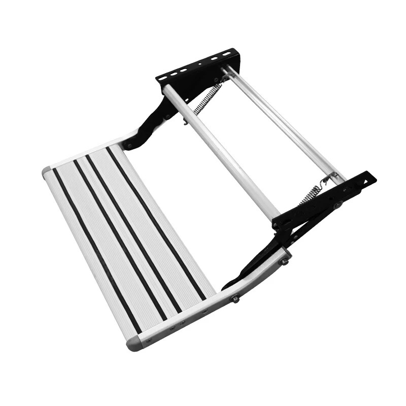 Caravan Folding Steps Single Double Welcome Steps Manual Retractable Steps