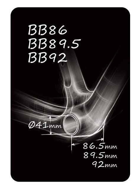 OMNI Racer BB86, BB89.5, BB92 Bottom Bracket for SRAM DUB Cranksets