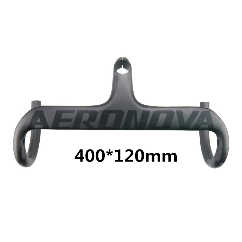 400/420/440mm Carbon Fiber Road Racing Bike Integrated Handlebar Drop 125mm
