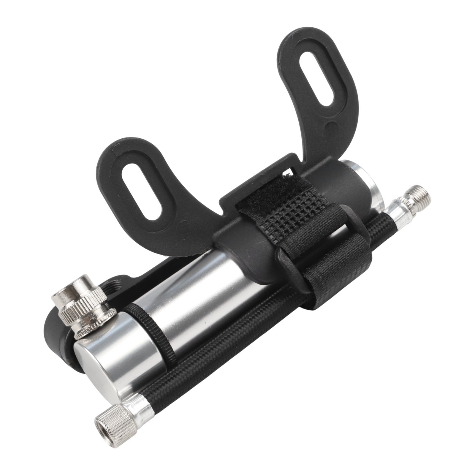Lightweight Air Pump with Stand Designed for Bicycles and Sports Equipment Use