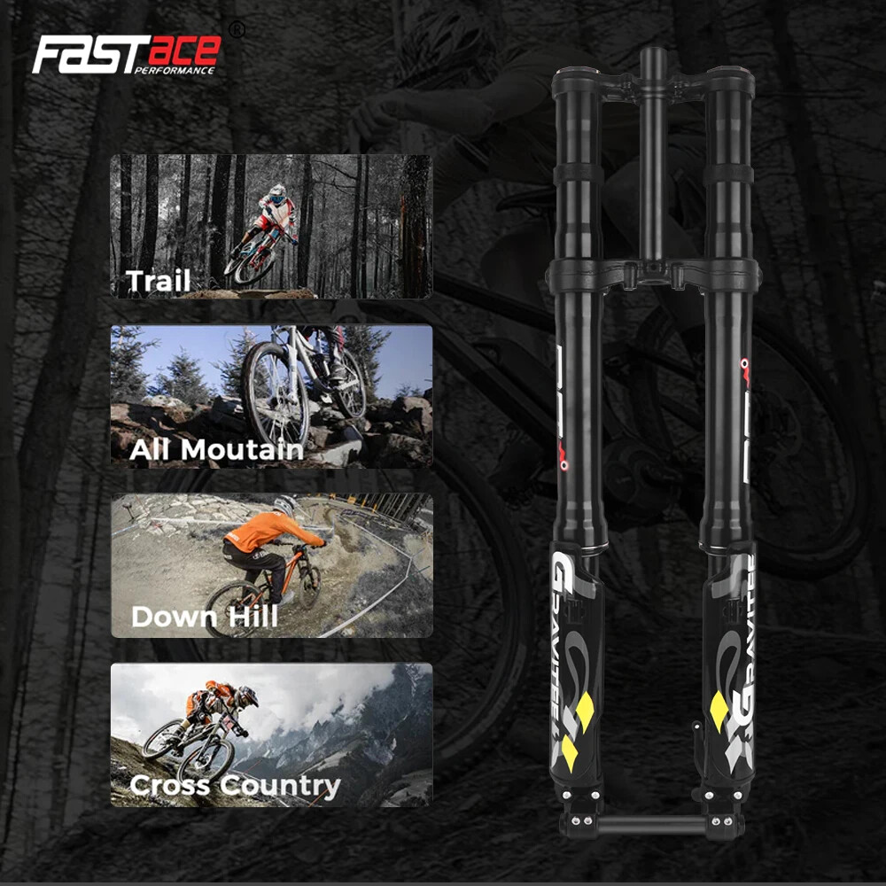 26/27.5/29 Inch Bike Front Suspension Fork 265*450/550lbs Shock Absorber