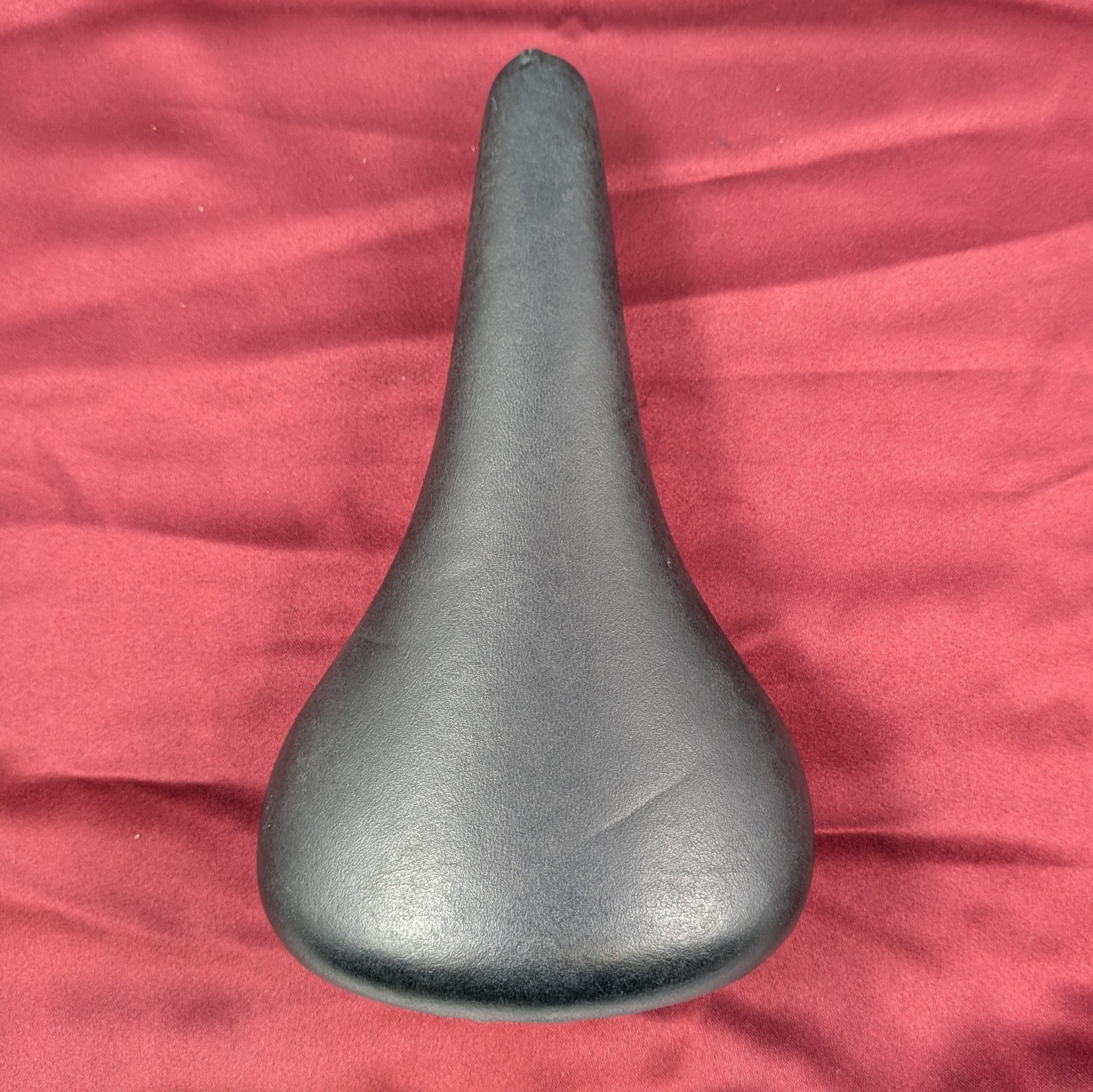 San Marco Leather Bicycle Saddle Italy 27x15cm Vintage Black SA25 CLEAN!