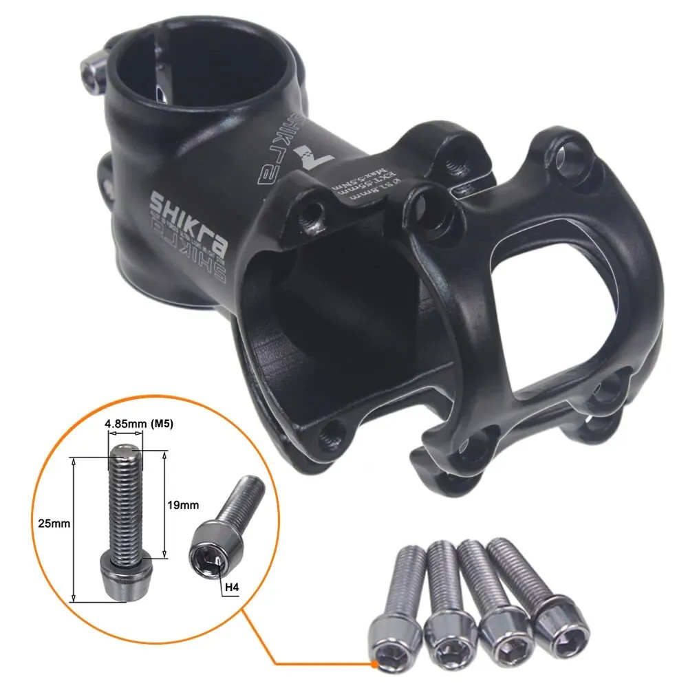 Ultralight Bicycle Stem 31.8mm 7° MTB Road Bike Handlebar Stem 35-110mm