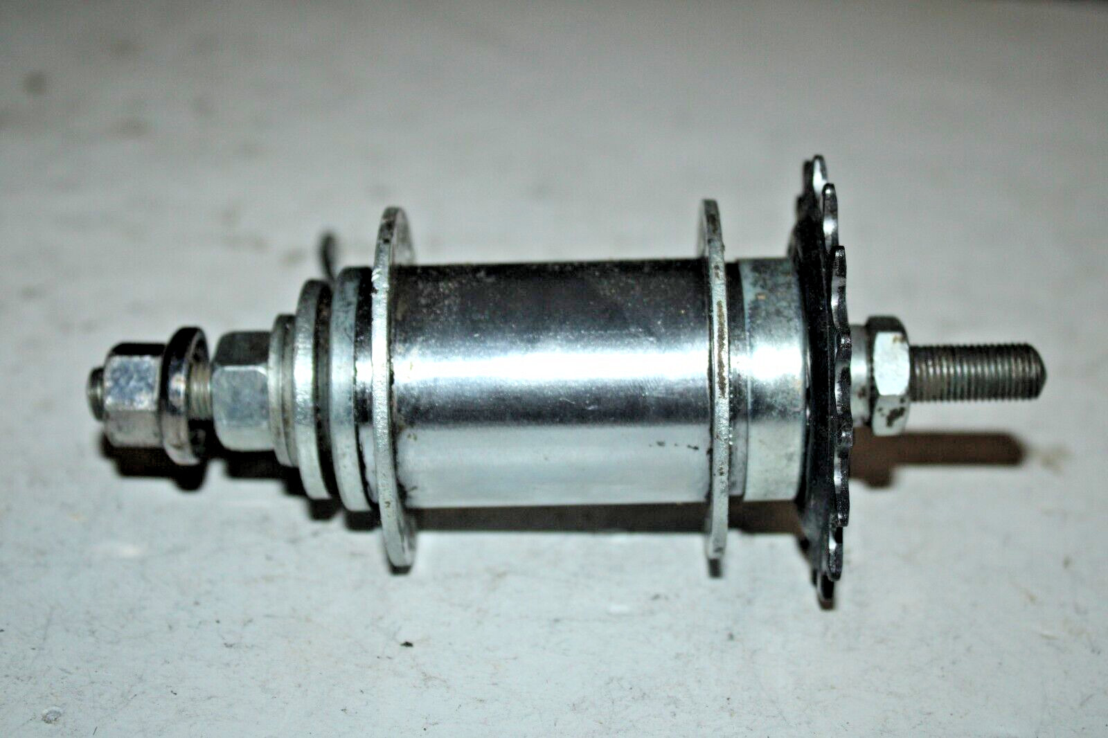 Vintage Promax Rear SS Bike Hub Silver 36H 108mm 16T Coaster Cruiser USA Shipper