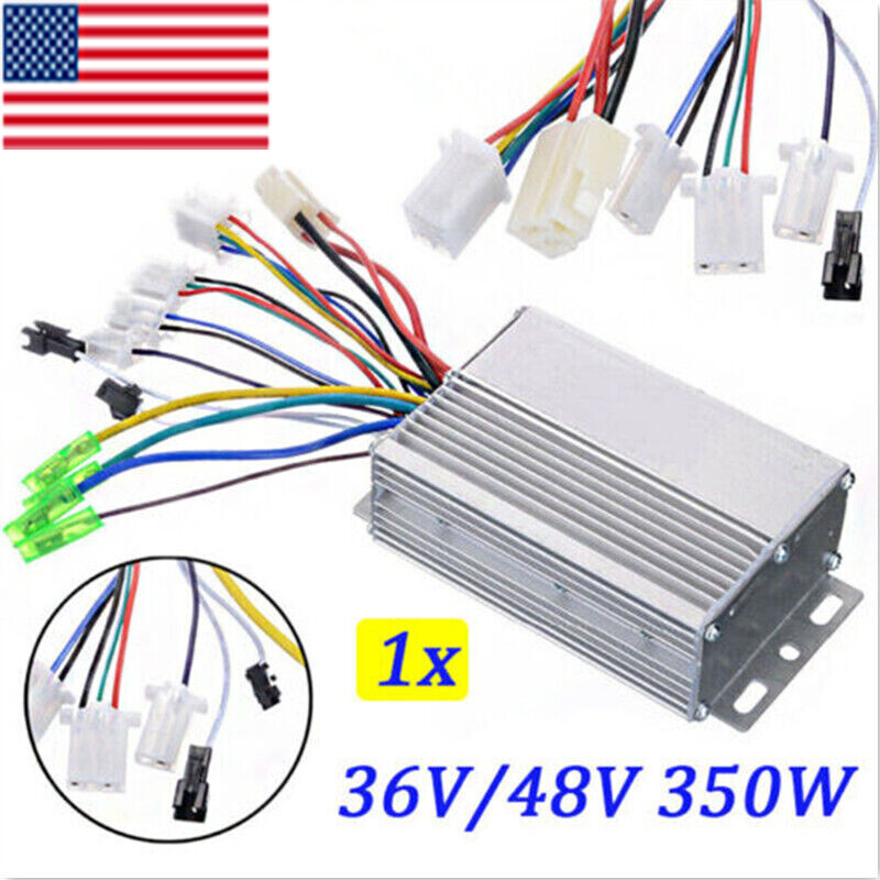 36V/48V 350W Waterproof E-bike Brushless Electric Bicycle Motor Controller DC
