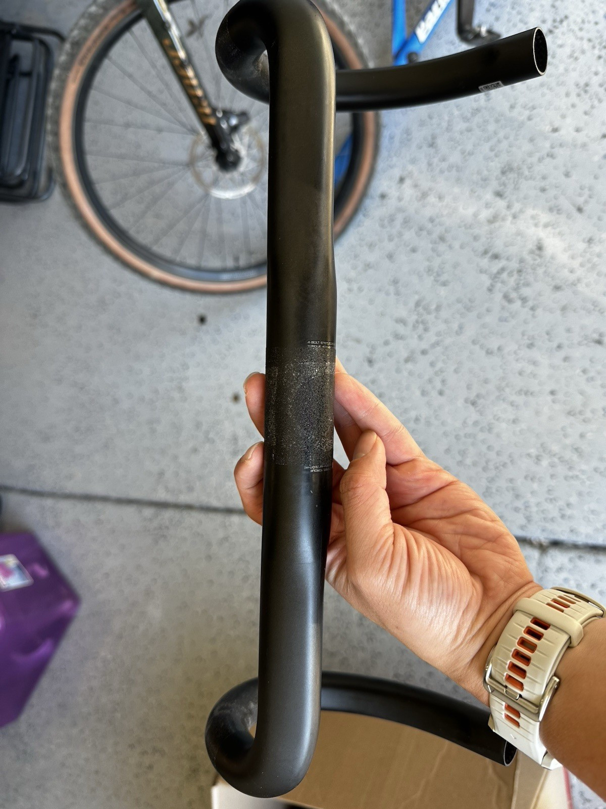 Specialized S-Works Shallow Bend Carbon Drop Handlebar 38cm Black Road Bike