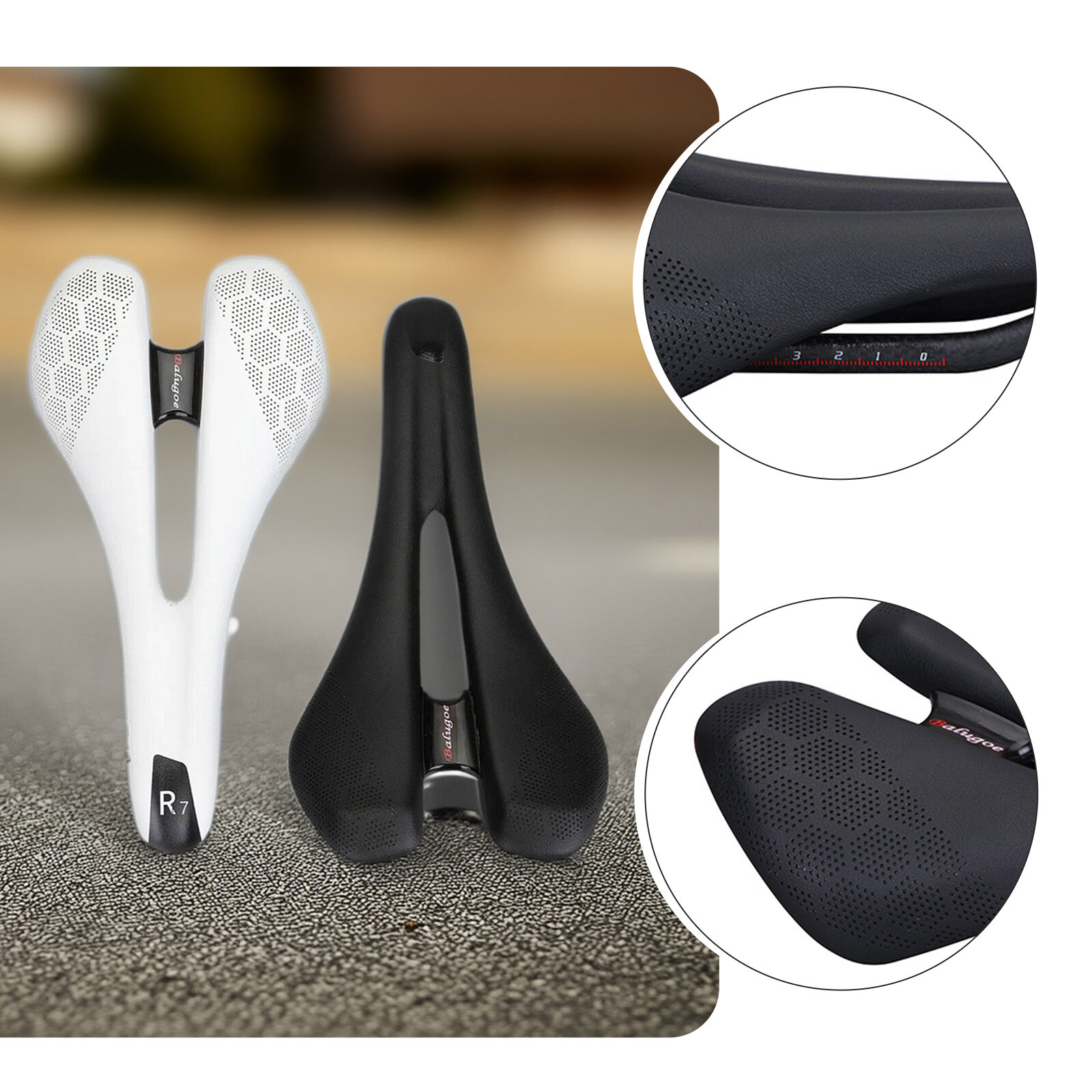 R7 Hollow 149g Carbon Fiber EVA Mtb Road Bike Seat Cushion Bicycle Saddle