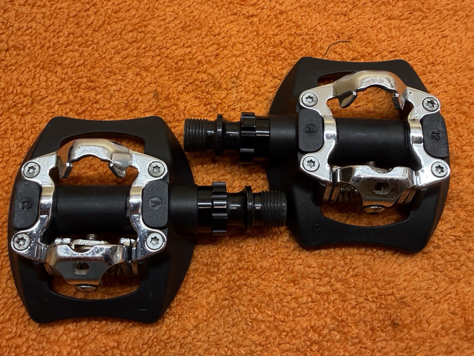 Forte double sided pedals clipless and platform SPD
