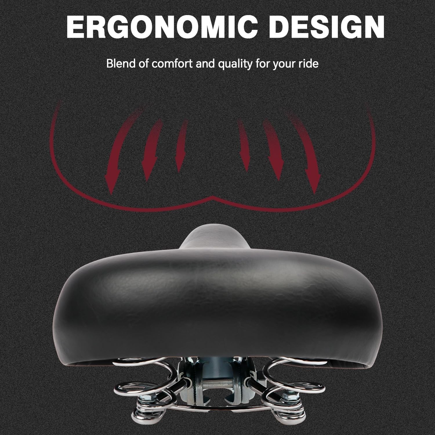 Kids Bike Saddle Cushion – Waterproof, Soft & Shock-Absorbing for All Sizes