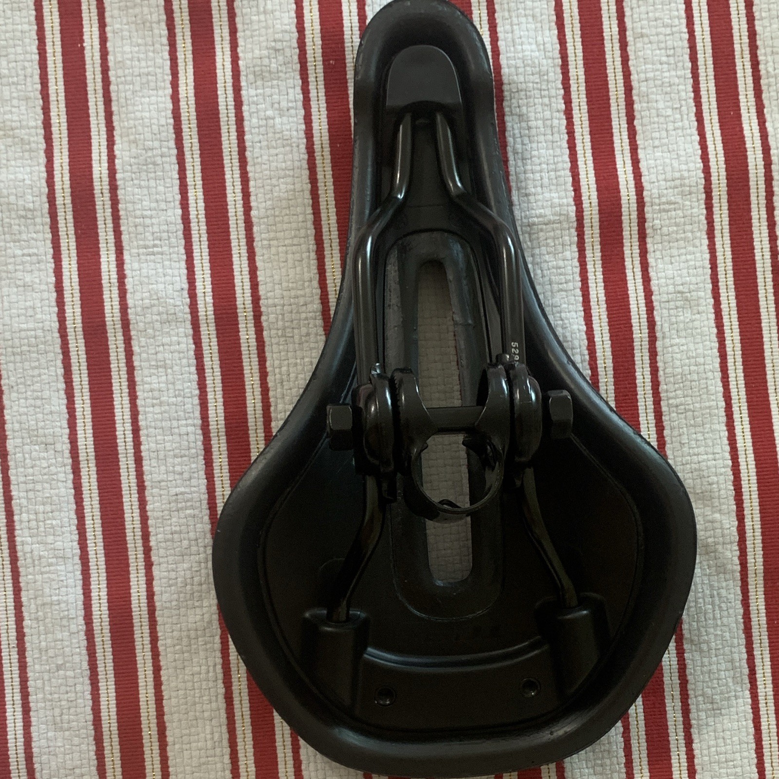 Bontrager Verse Cutaway Bicycle Saddle/Seat Black Steel Rails