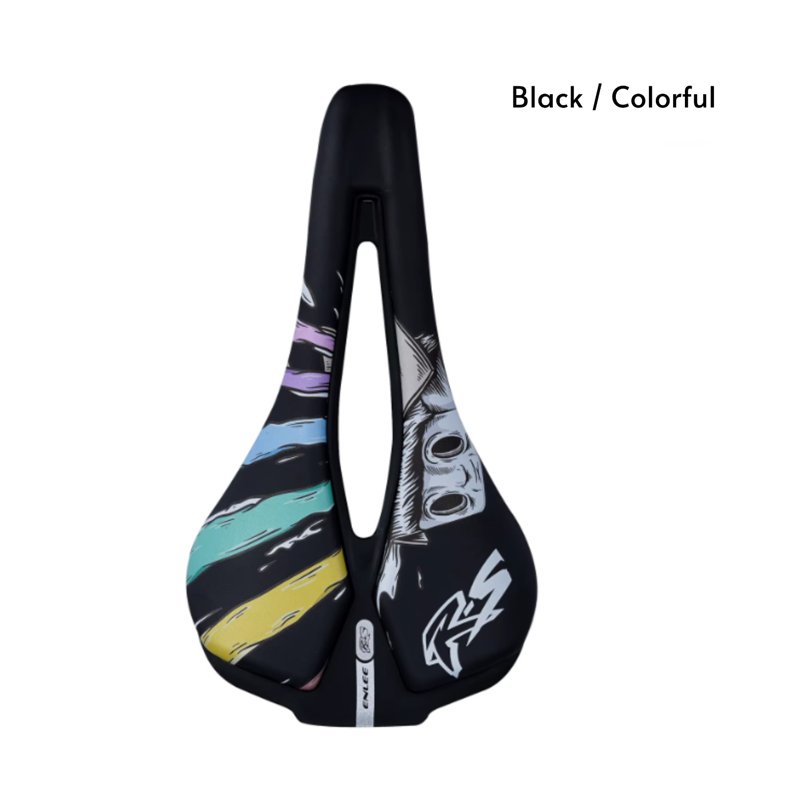 Bicycle Saddle Comfort Pressure Relief Road Mountain Bike Seat Gravel Race Enlee
