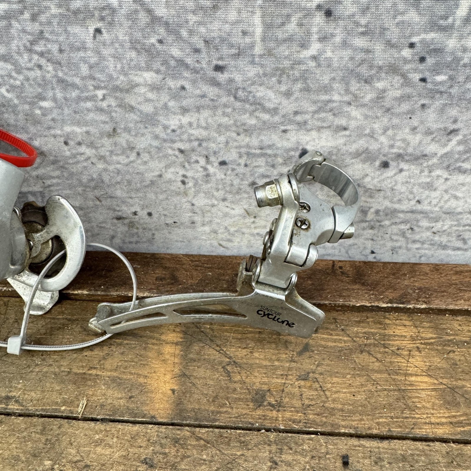 Vintage Suntour Cyclone Derailleur Set Front Rear Road Touring Bike Japan 1980s