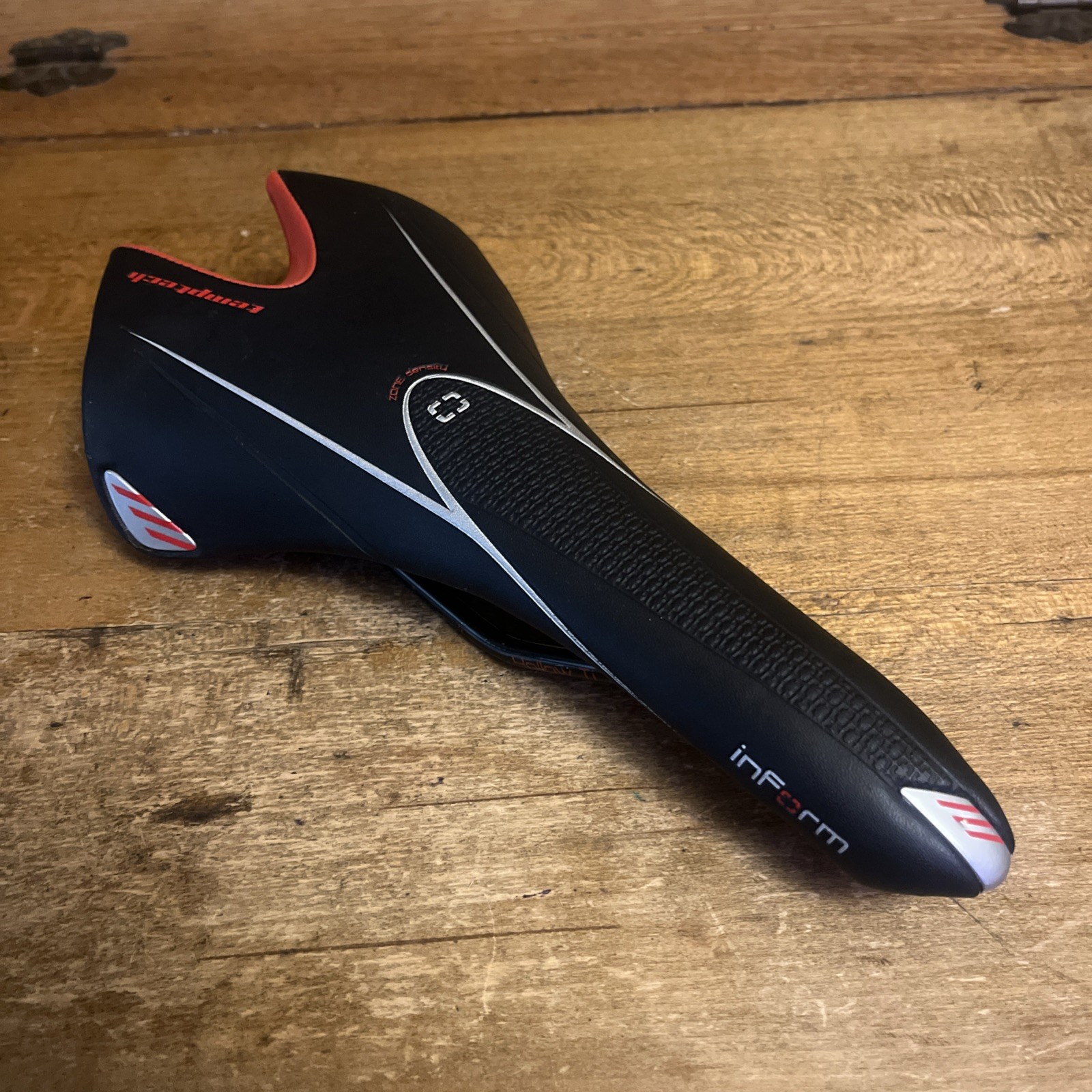 Vintage Bontrager RXL Inform Saddle 270 mm Length 140 Width Ti Rails Tempt Tech