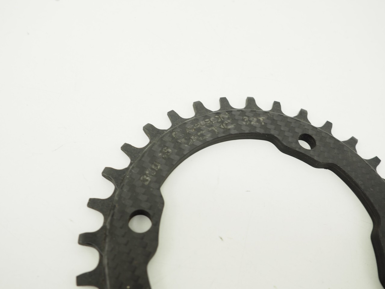 Carbon Tactic 32 Tooth 96 BCD 4-Arm Carbon Single Chainring 45g