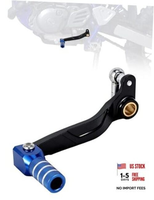 Dirt Bike Gear Shifter Lever for TTR 125,CNC Folding Motorcycle Pit Bike Blue