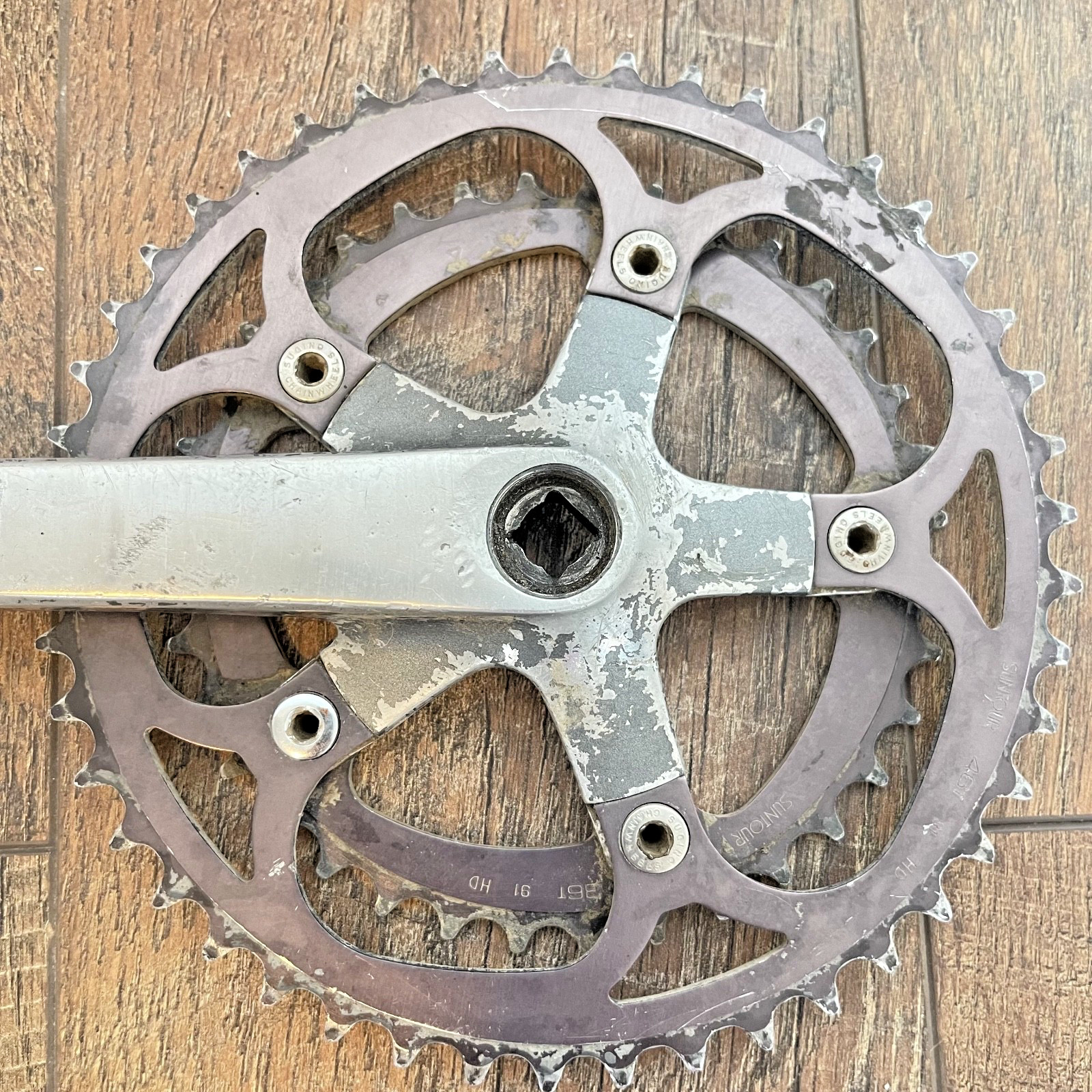 Sugino XD Double Crankset 175mm 46/26 A1