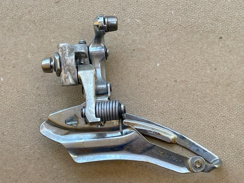 Campagnolo Avanti Triple Front Derailleur (Silver, Braze-on mount)