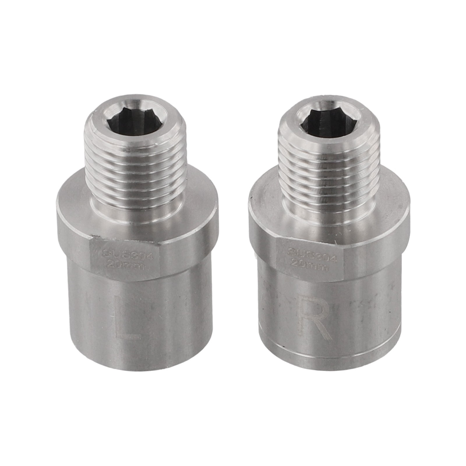 Stainless Steel Adaptors Designed Specifically for Standard Bike Crank Sizes